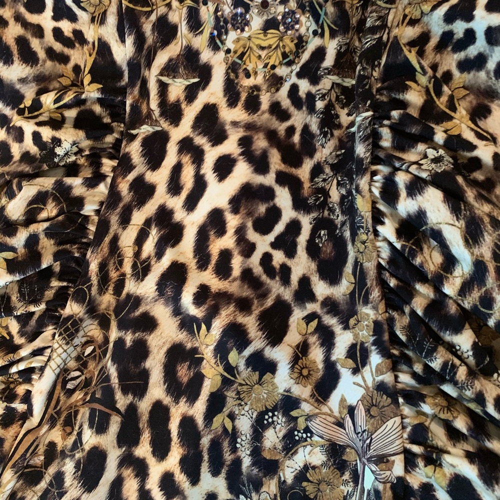 PRICE IS FIRM Camilla Nomadic Nymph leopard One piece NEW - Picture 16 of 16